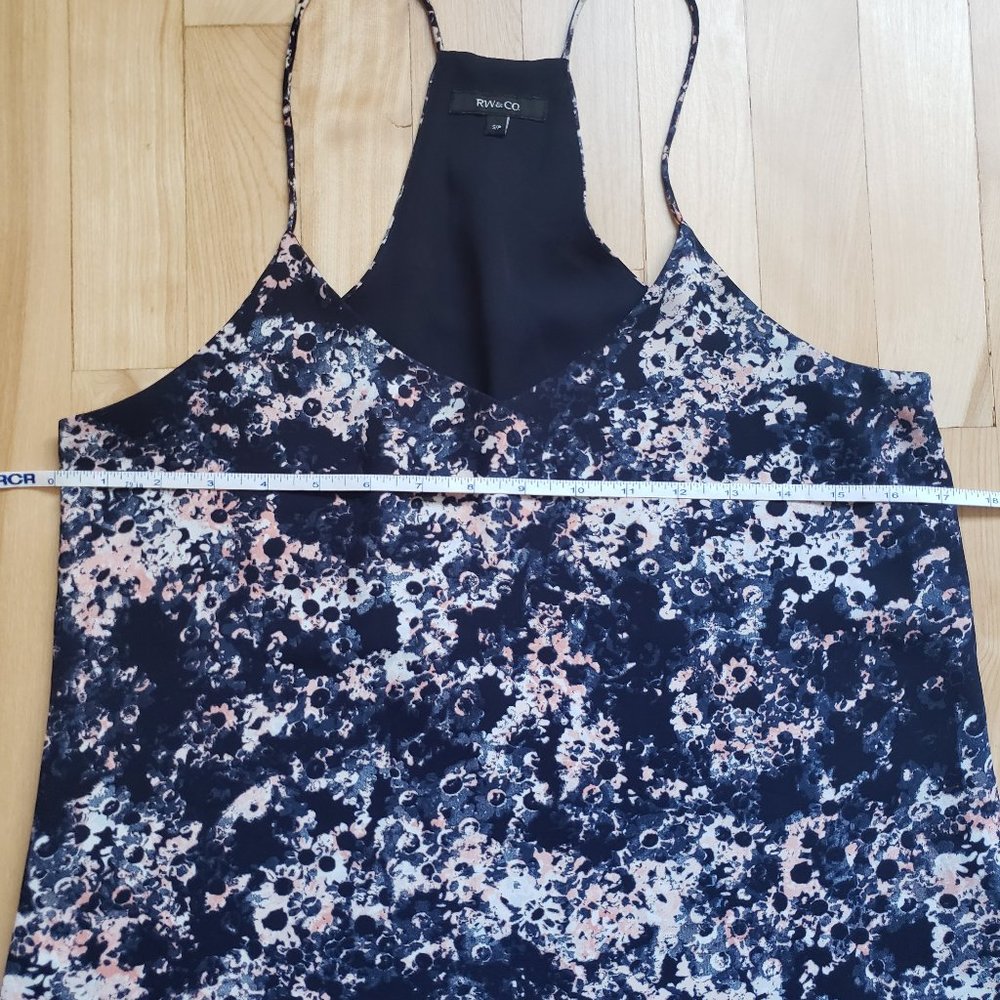 RW&CO Racerback Tank - Pink & Navy - Picture 4 of 7